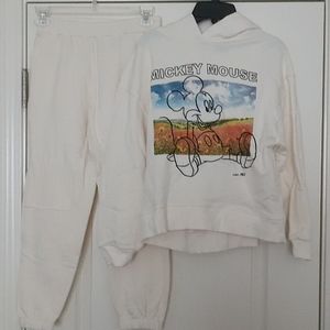 Girls Mickey mouse two-piece